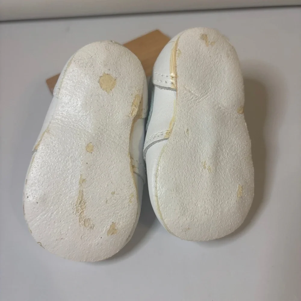 1986 Nike Baby Sneakers Sweet Dreams‎ Original Tin White Blue Infant Baby Reveal